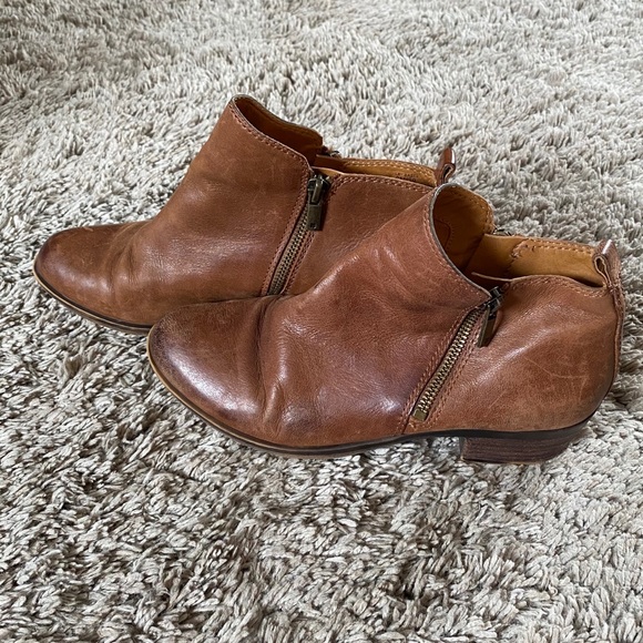 Lucky Brand Brown Basel Bootie - Picture 9 of 14